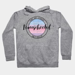 Homeschool Stamp - pastel Hoodie